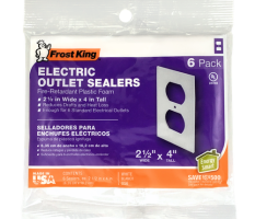 Foam Outlet and Switch Sealers